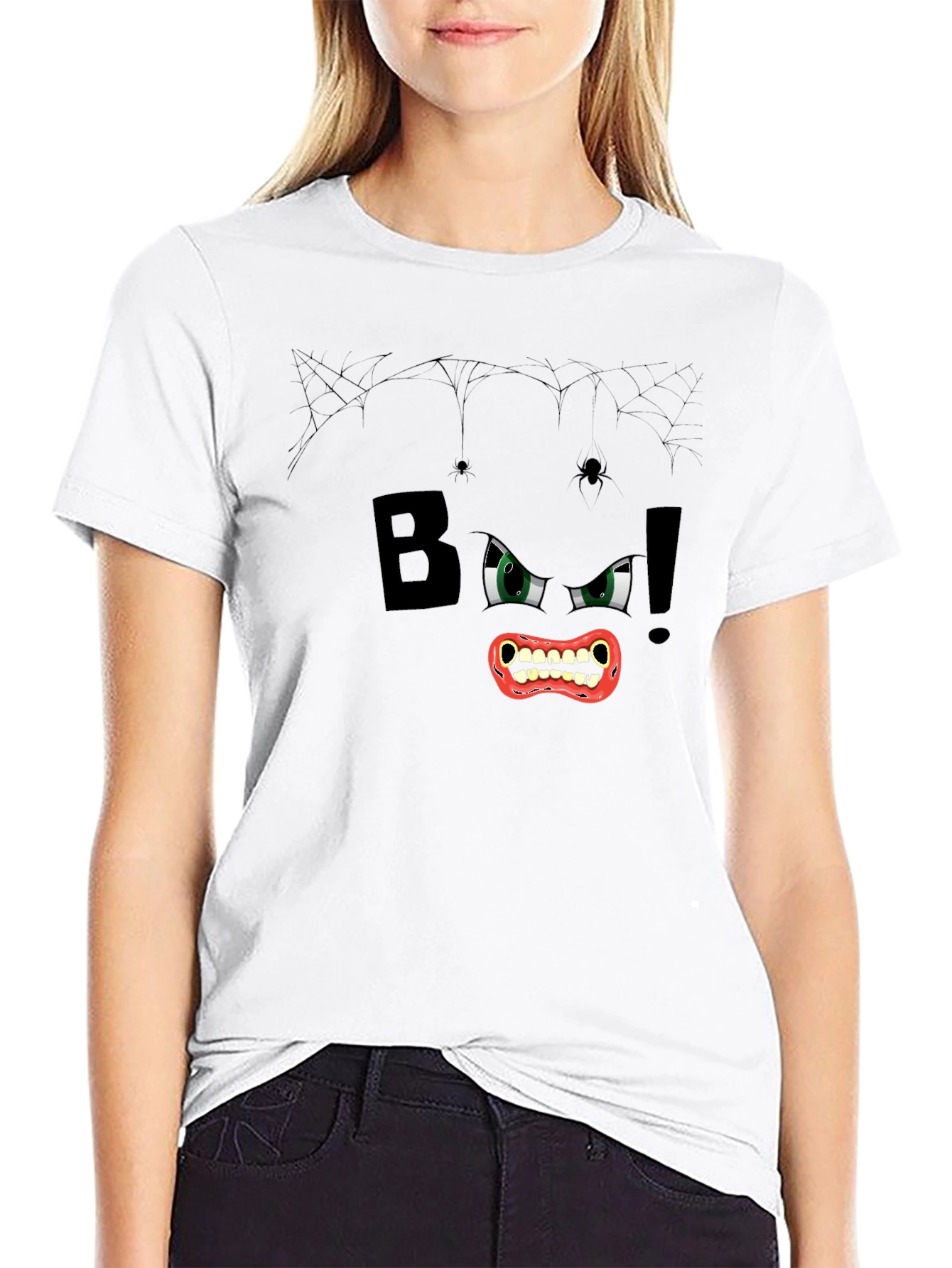 Boo! Graphic T-Shirt - Halloween Fun