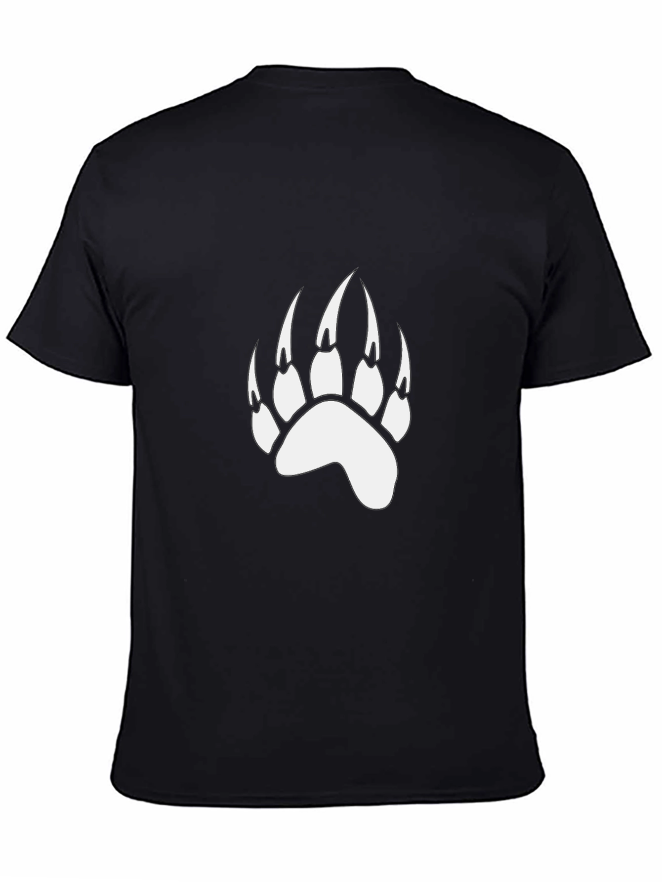Bear Claw Graphic Black T-Shirt