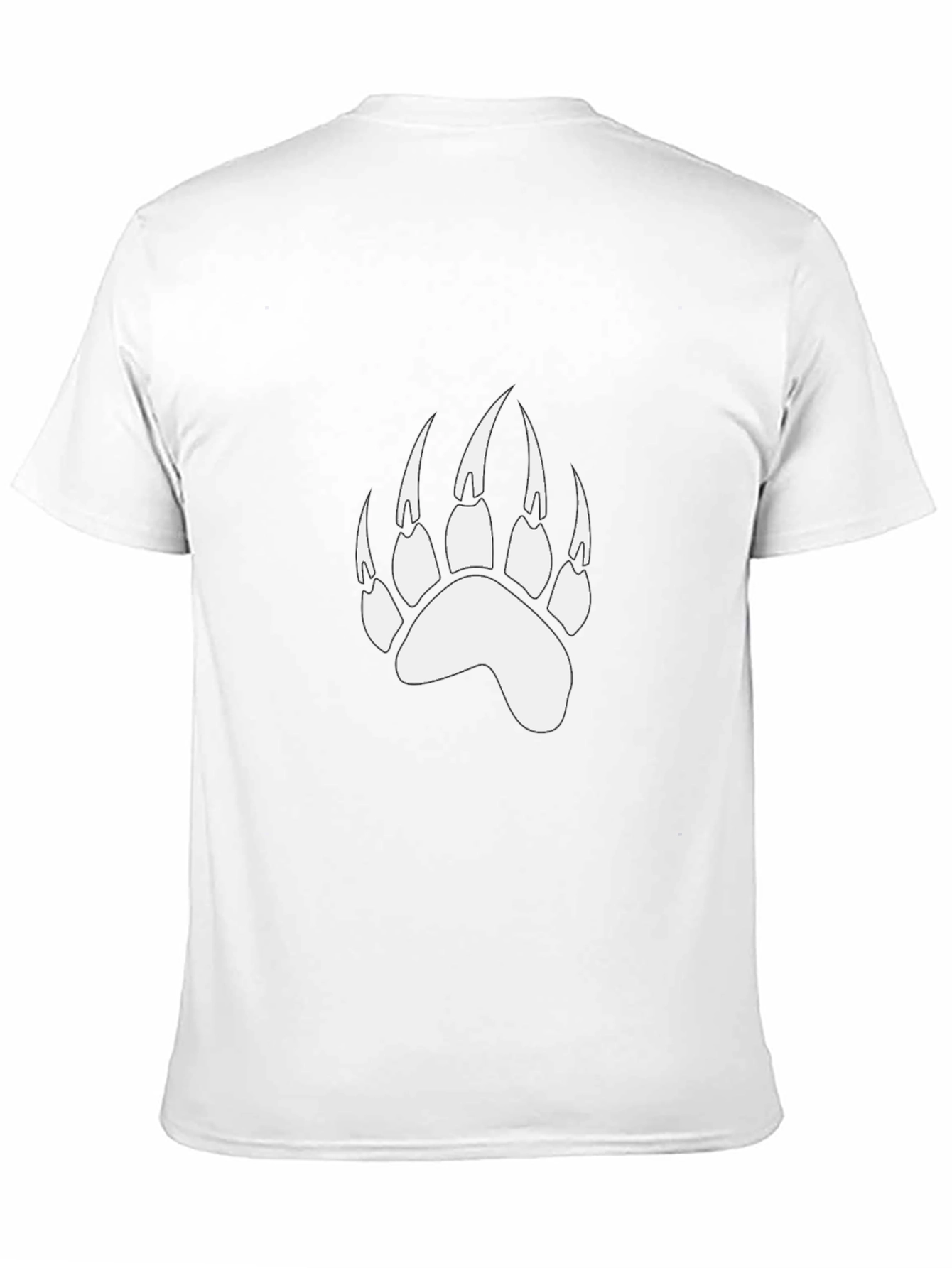 Bear Claw Graphic Black T-Shirt