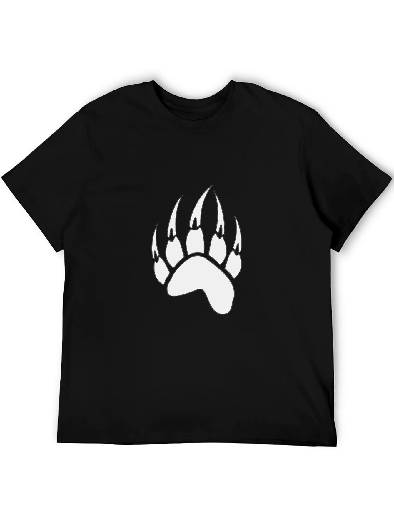 Bear Claw Graphic Black T-Shirt