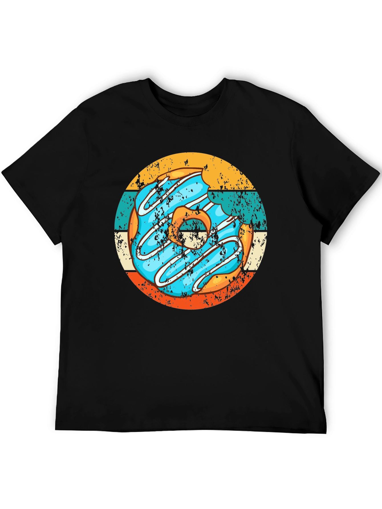 Retro Donut T-Shirt - Bite Me Design