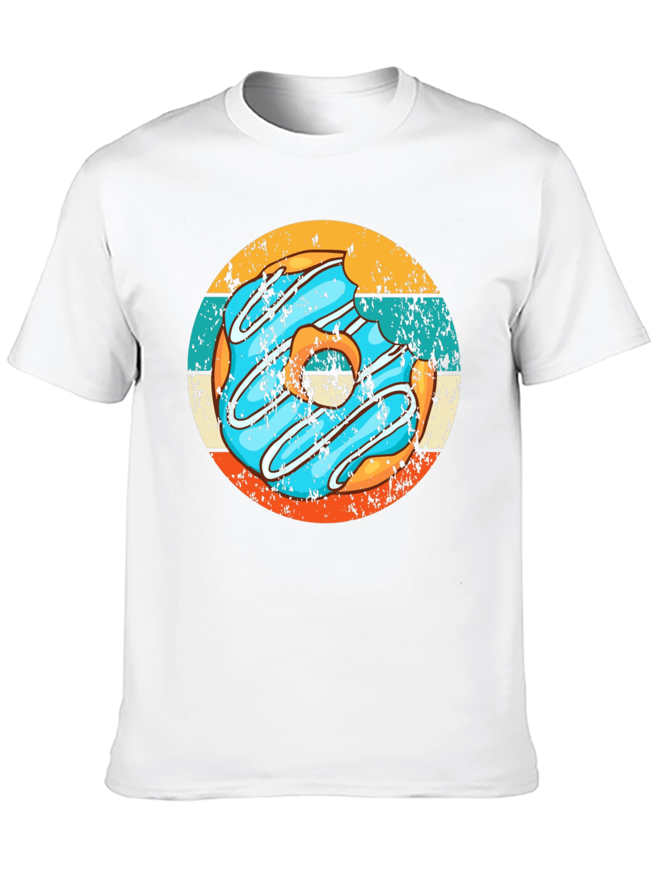 Retro Donut T-Shirt - Bite Me Design