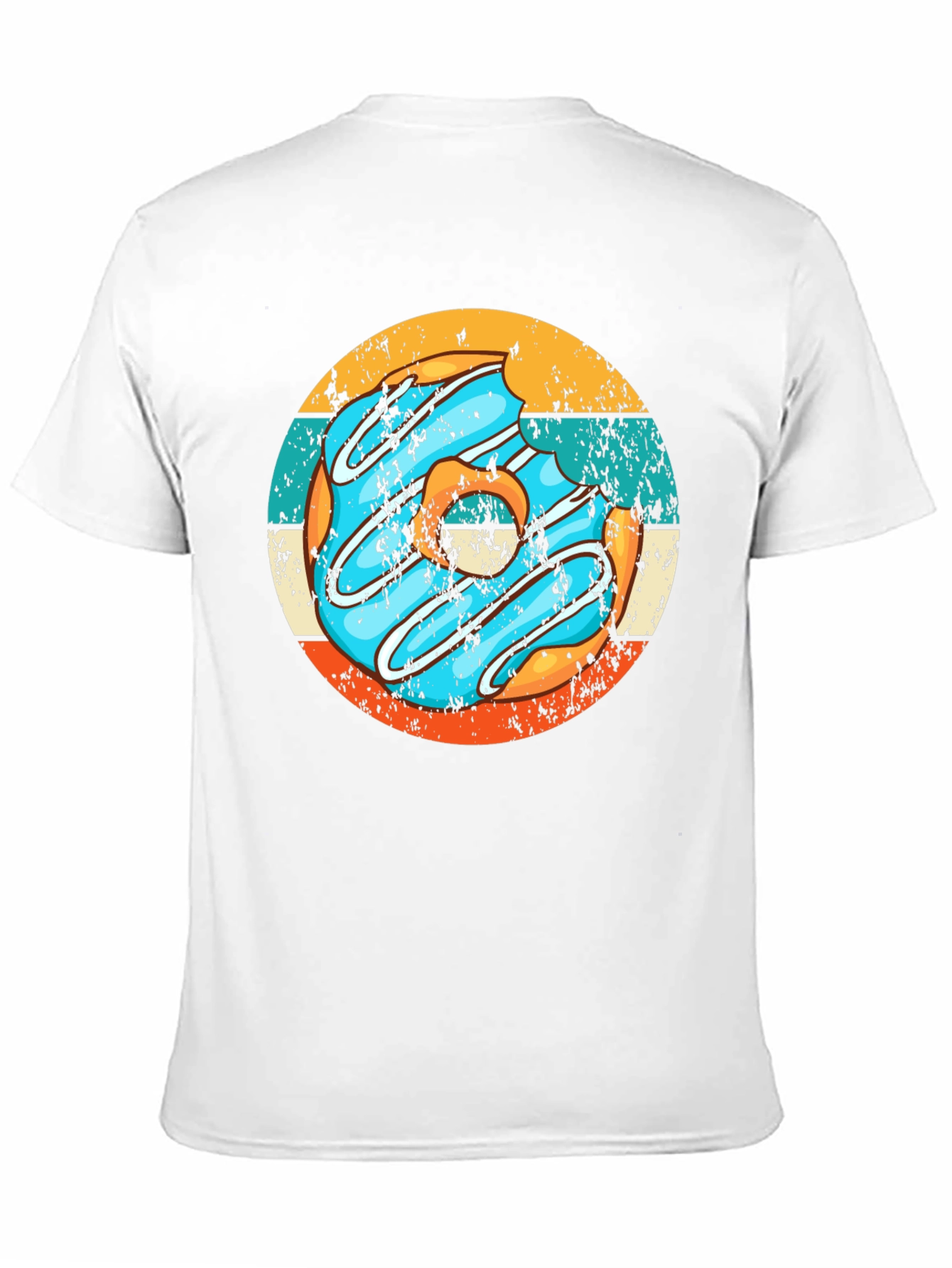 Retro Donut T-Shirt - Bite Me Design