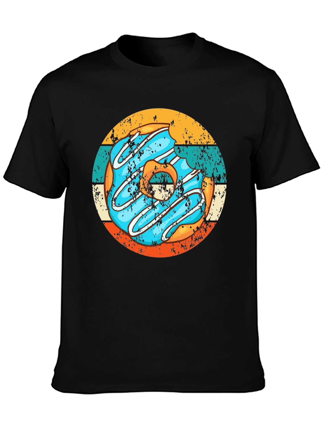 Retro Donut T-Shirt - Bite Me Design