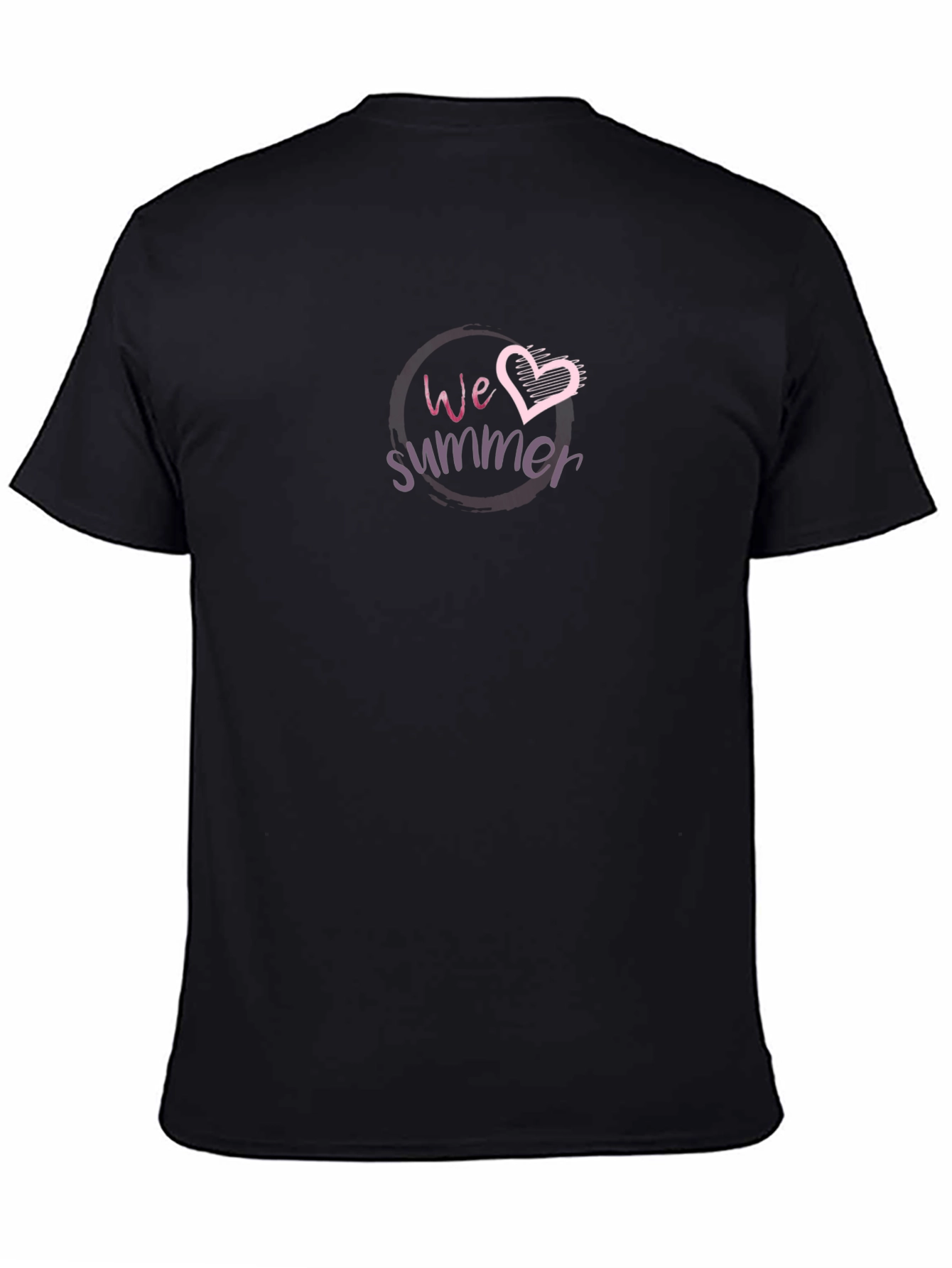 We Love Summer T-Shirt - Black