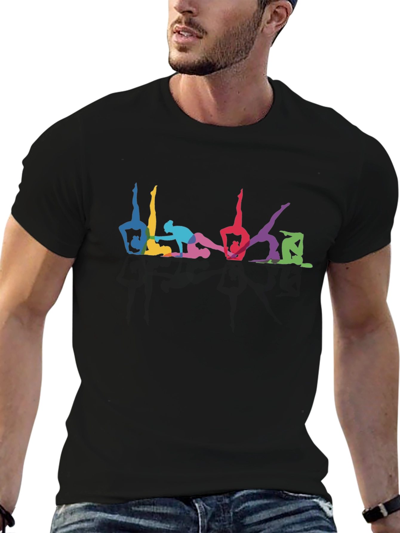 Colorful Acrobatic T-Shirt
