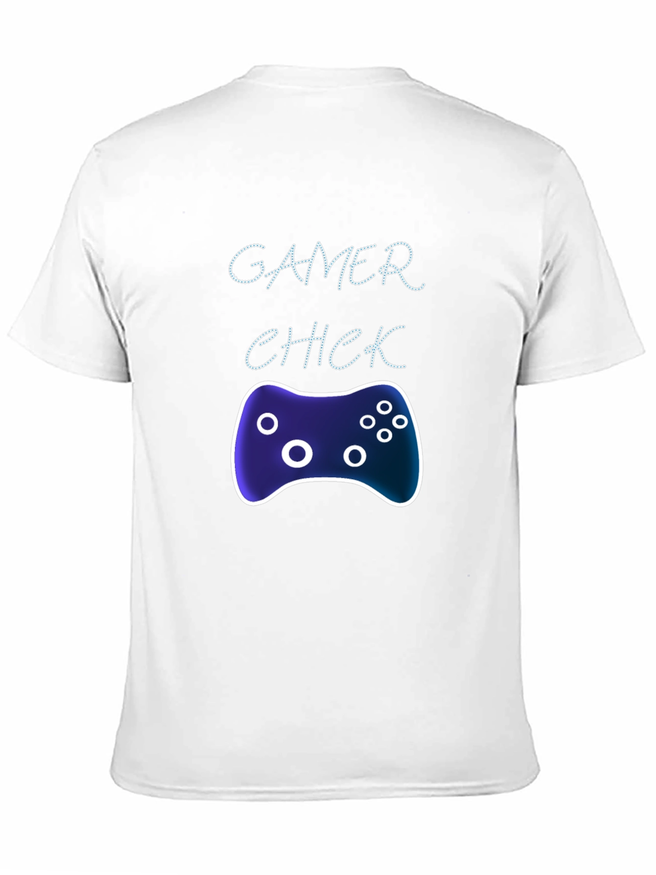 Gamer Chick Graphic Tee - Black Casual T-Shirt
