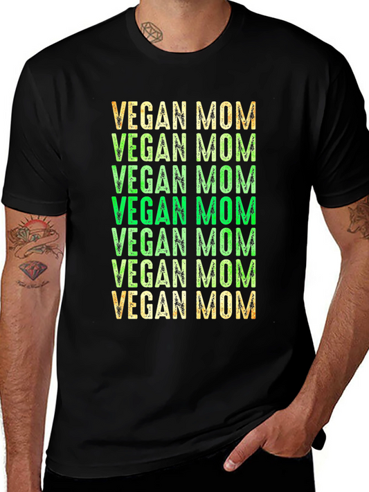 Vegan Mom Graphic Tee - Unisex Casual Shirt