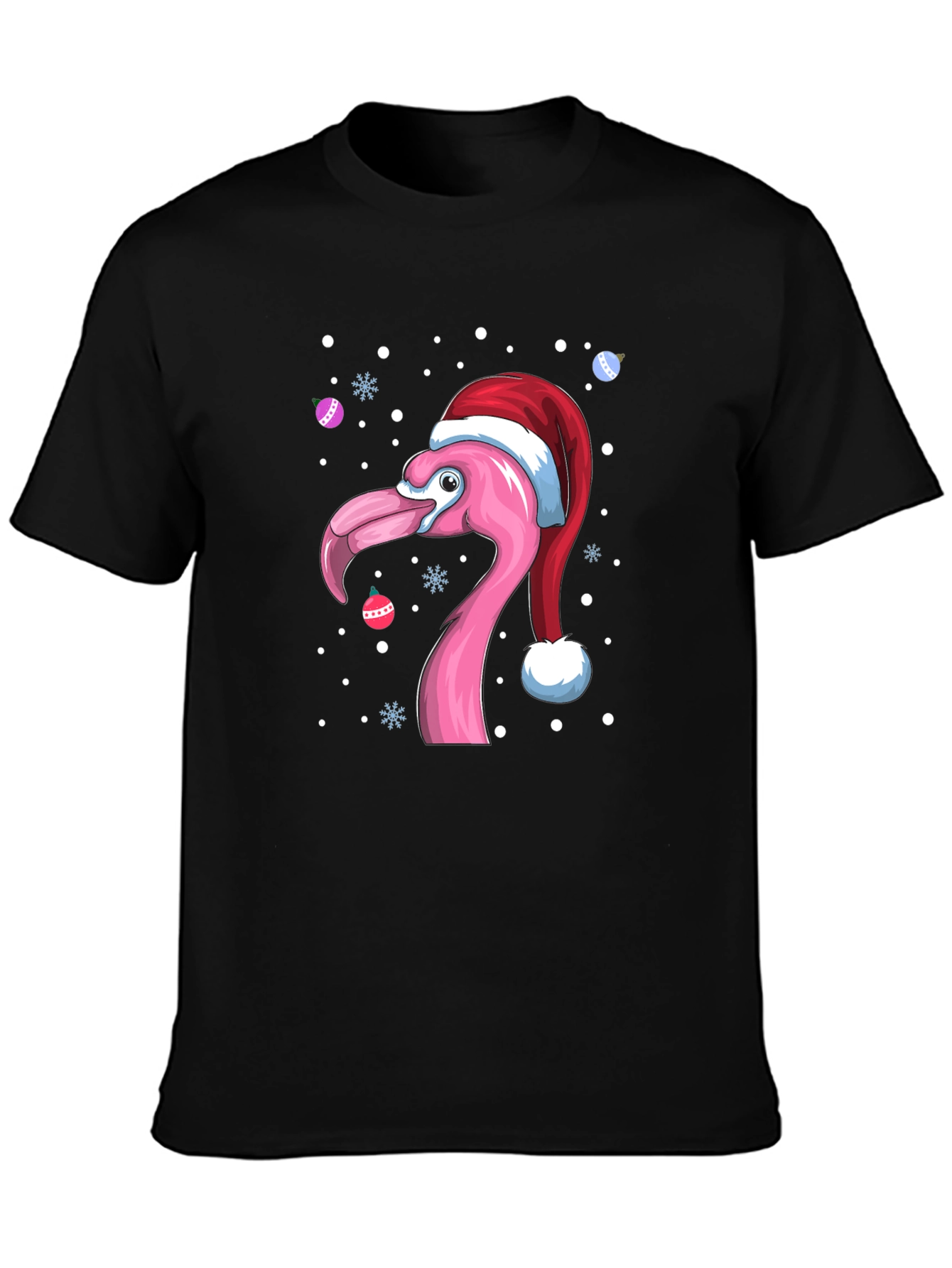 Christmas Flamingo T-Shirt