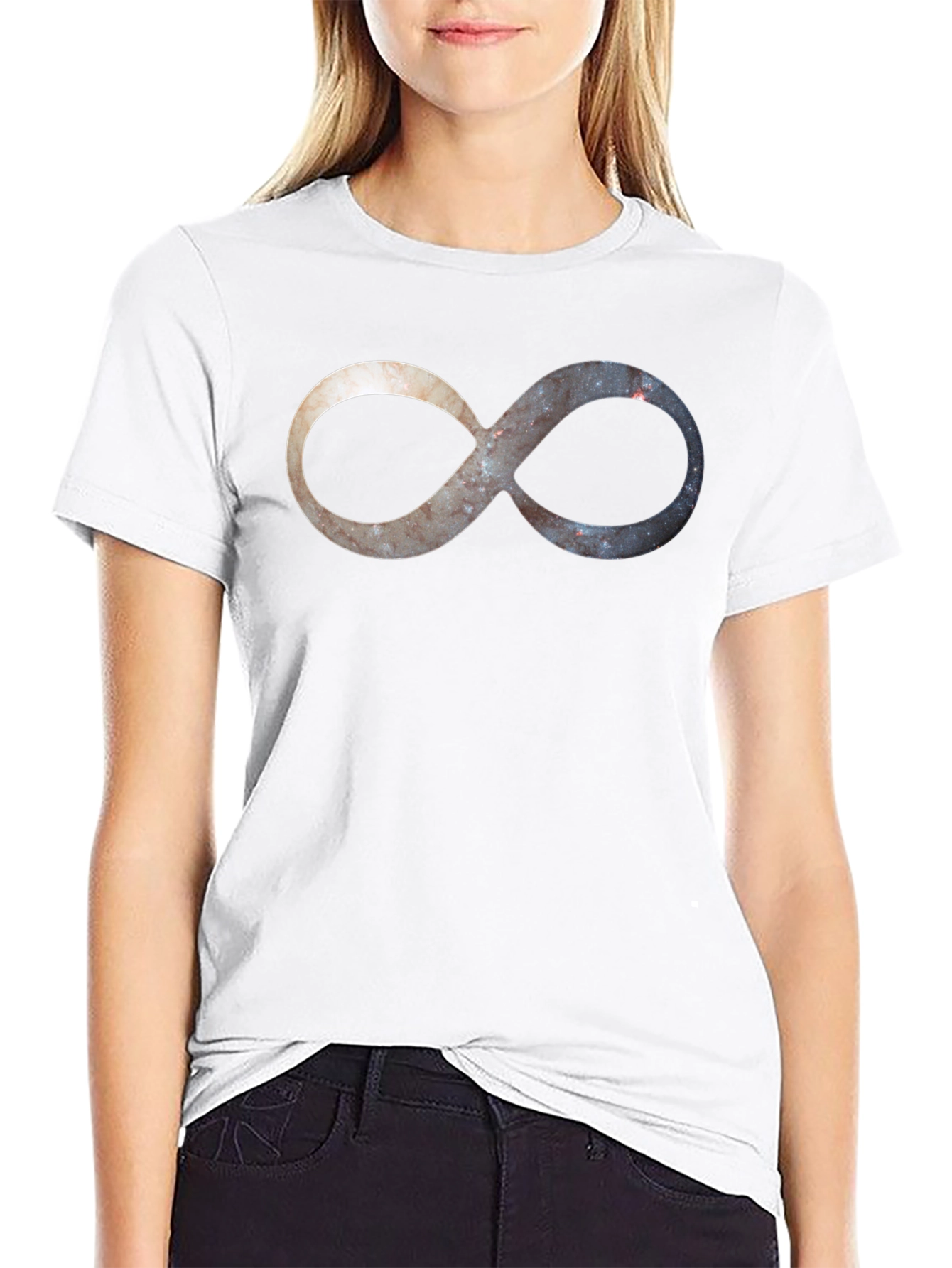 Infinity Galaxy Graphic Tee - Cosmic Style