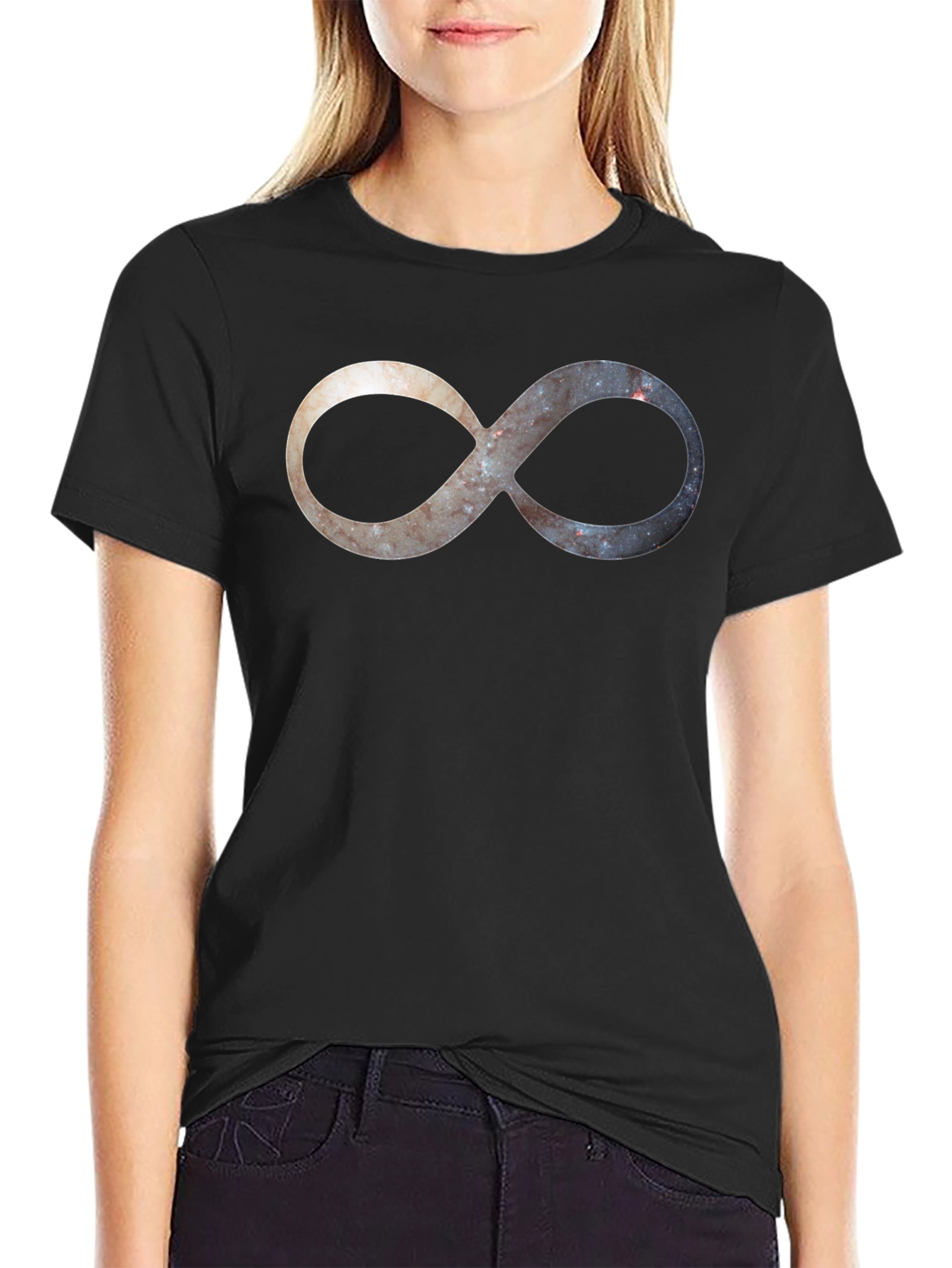 Infinity Galaxy Graphic Tee - Cosmic Style