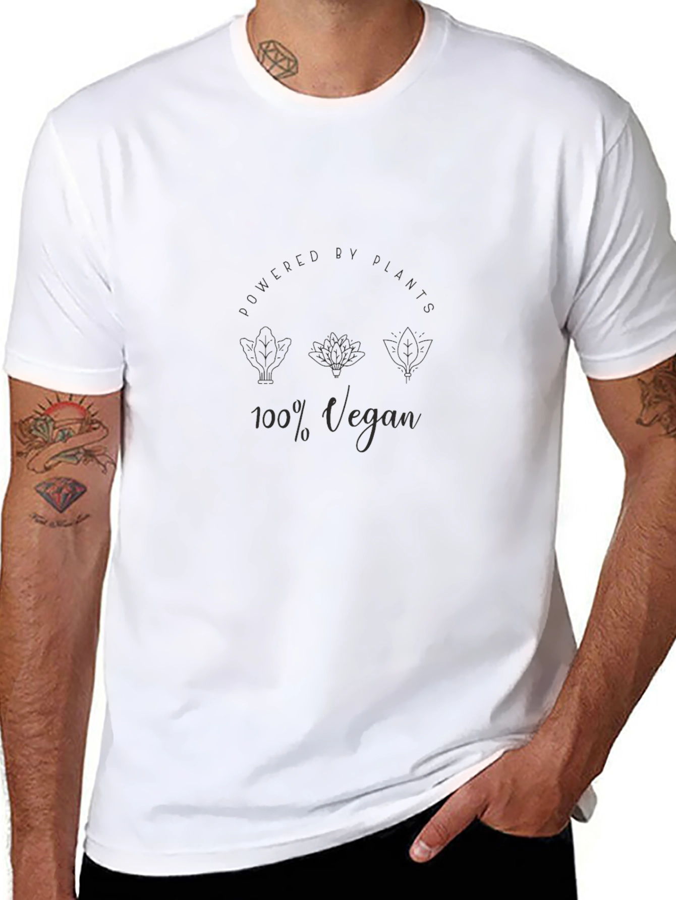 Powered By Plants Vegan T-Shirt