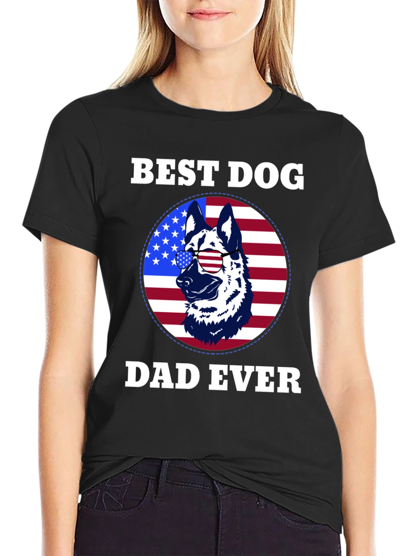Best Dog Dad Ever Graphic Tee