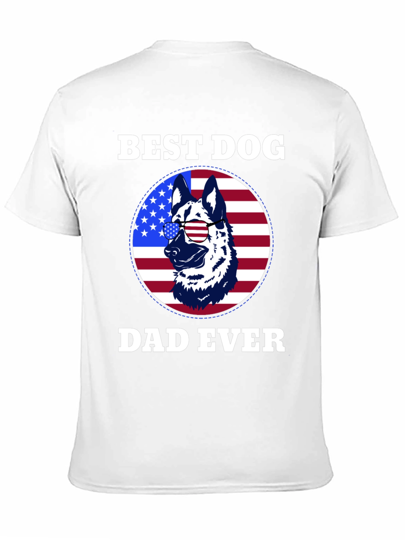 Best Dog Dad Ever Graphic Tee
