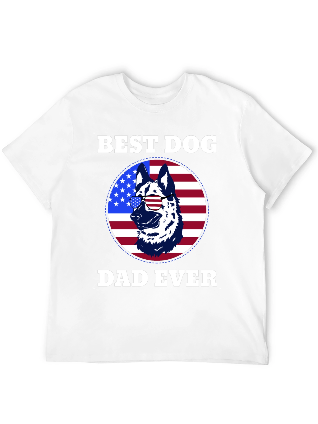 Best Dog Dad Ever Graphic Tee