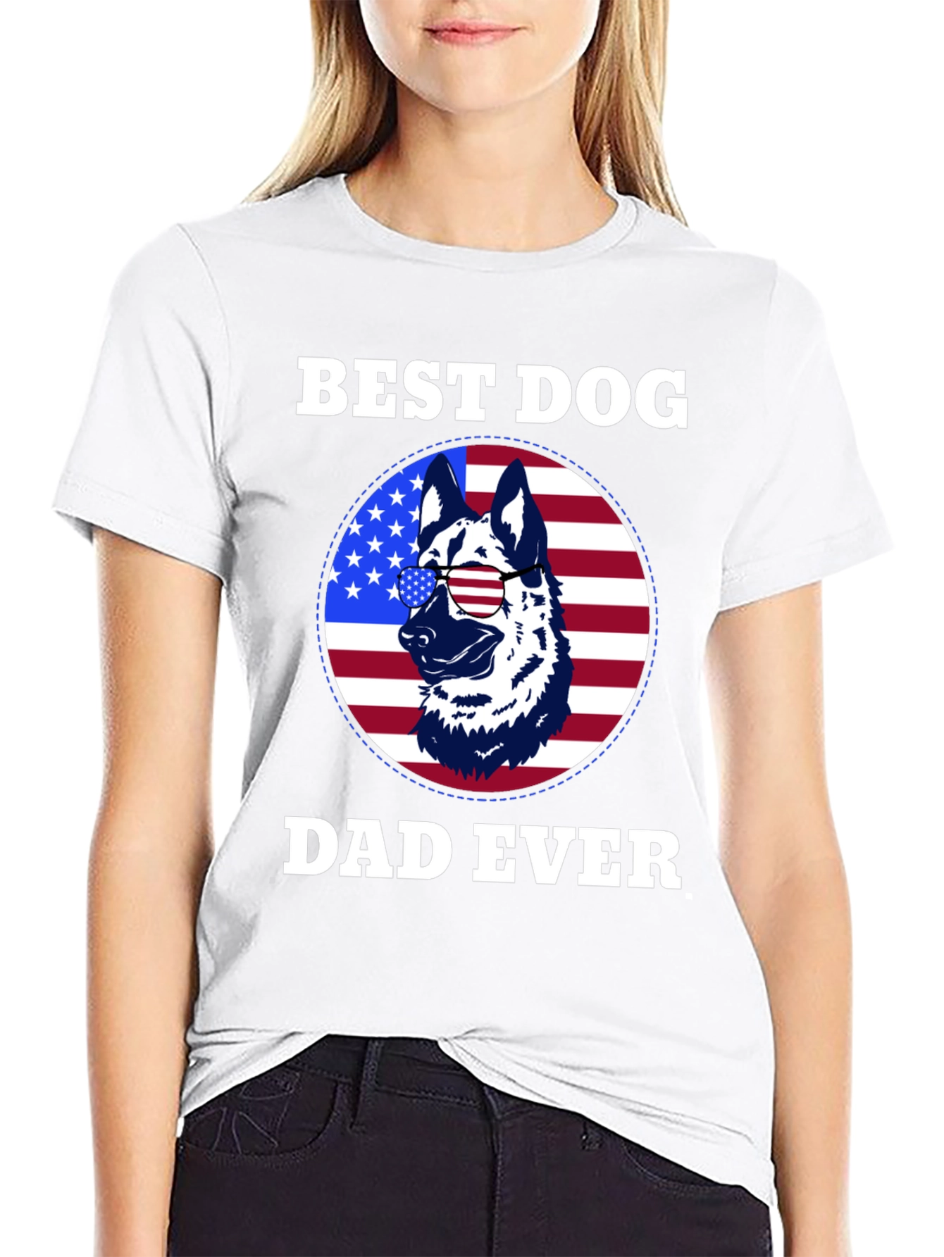 Best Dog Dad Ever Graphic Tee