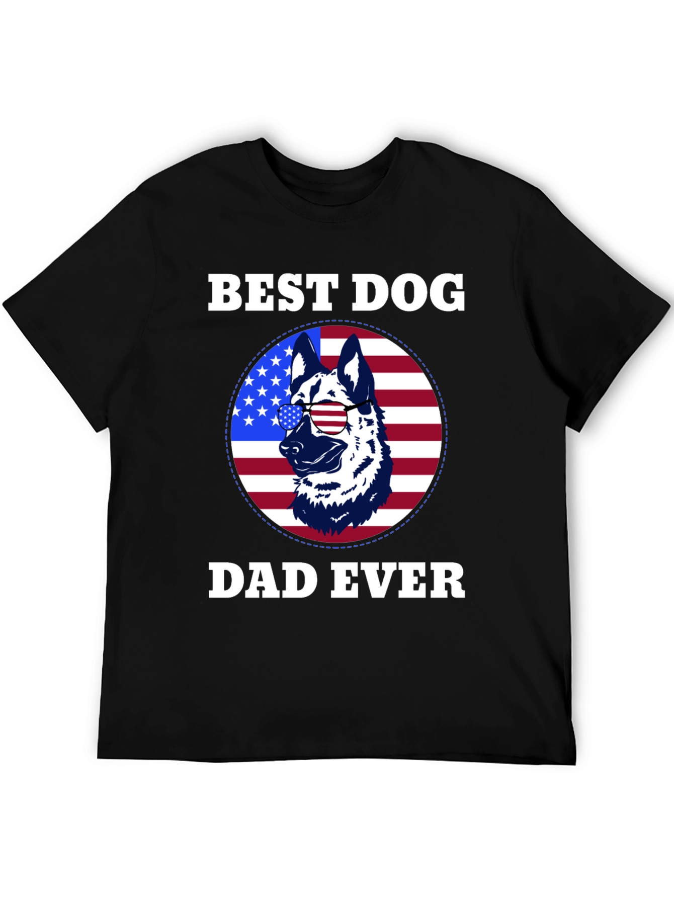 Best Dog Dad Ever Graphic Tee