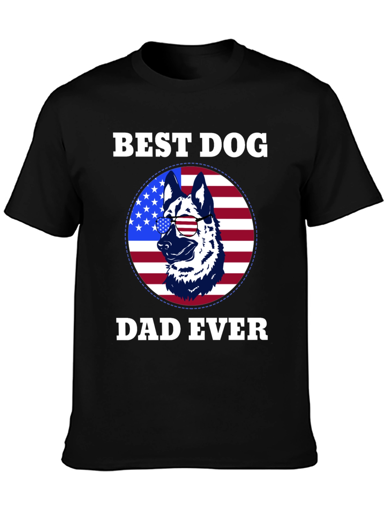 Best Dog Dad Ever Graphic Tee