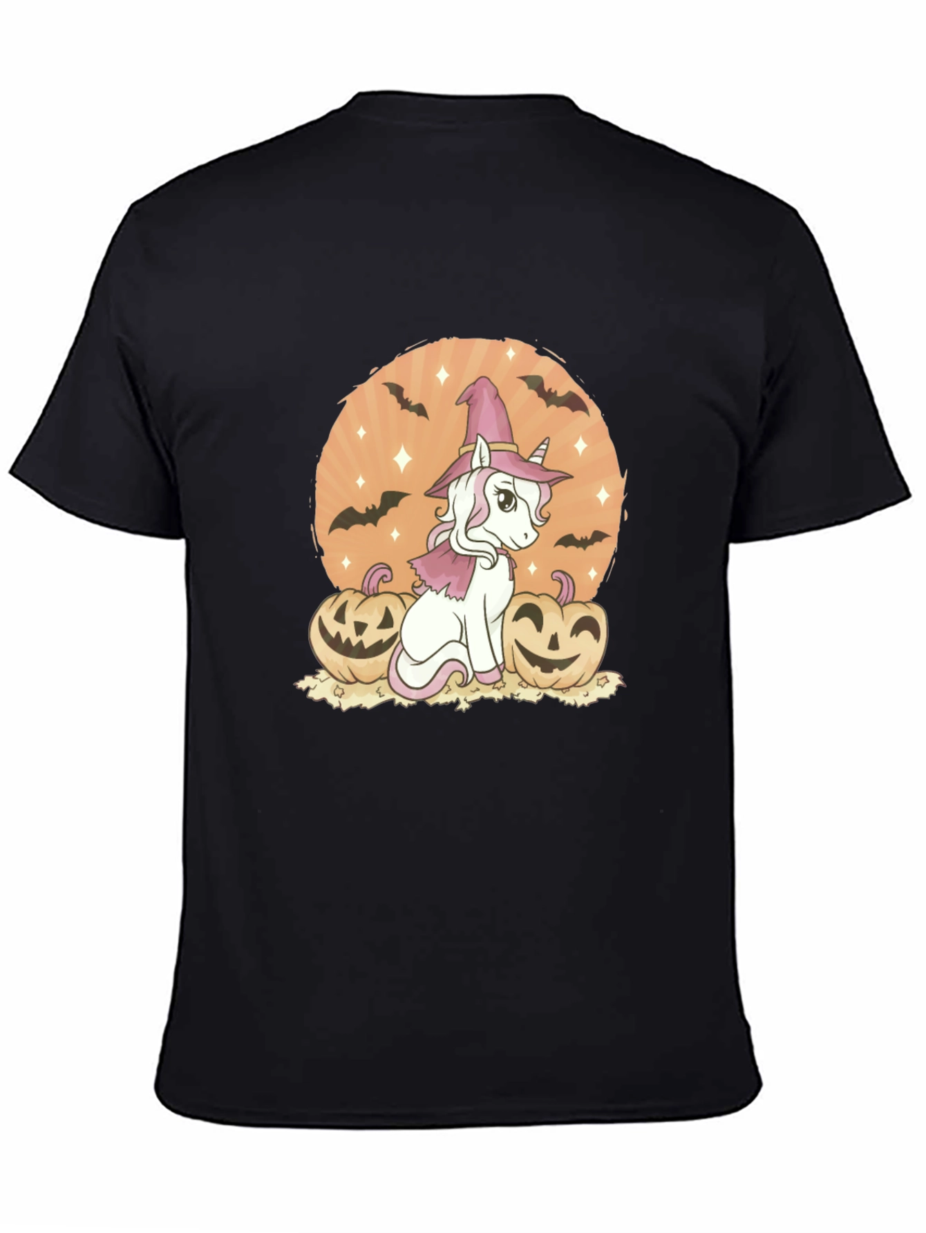Halloween Unicorn Witch T-Shirt