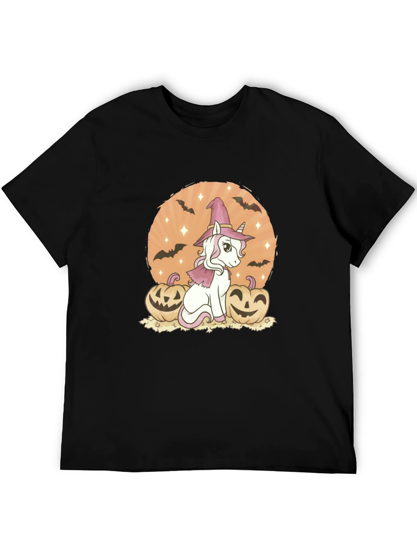 Halloween Unicorn Witch T-Shirt