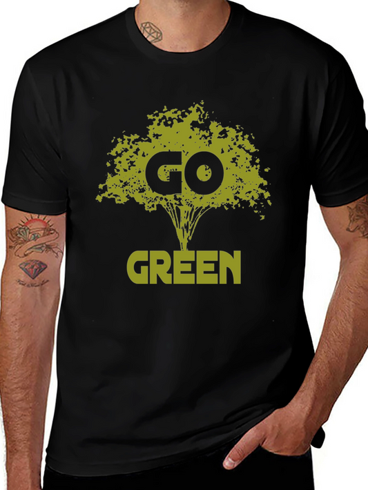 Go Green T-Shirt - Eco Friendly Tee