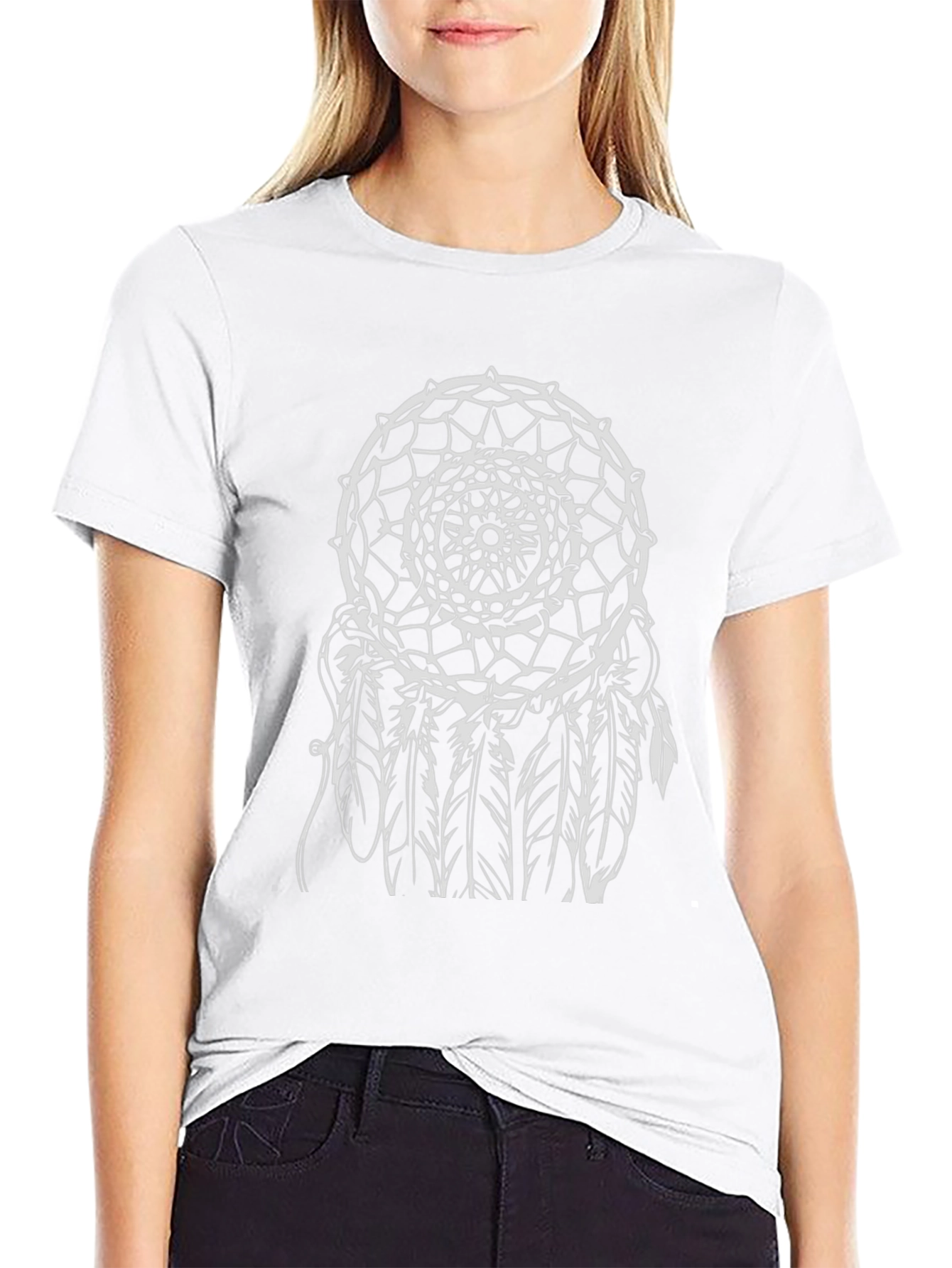 Dreamcatcher Graphic Black T-Shirt