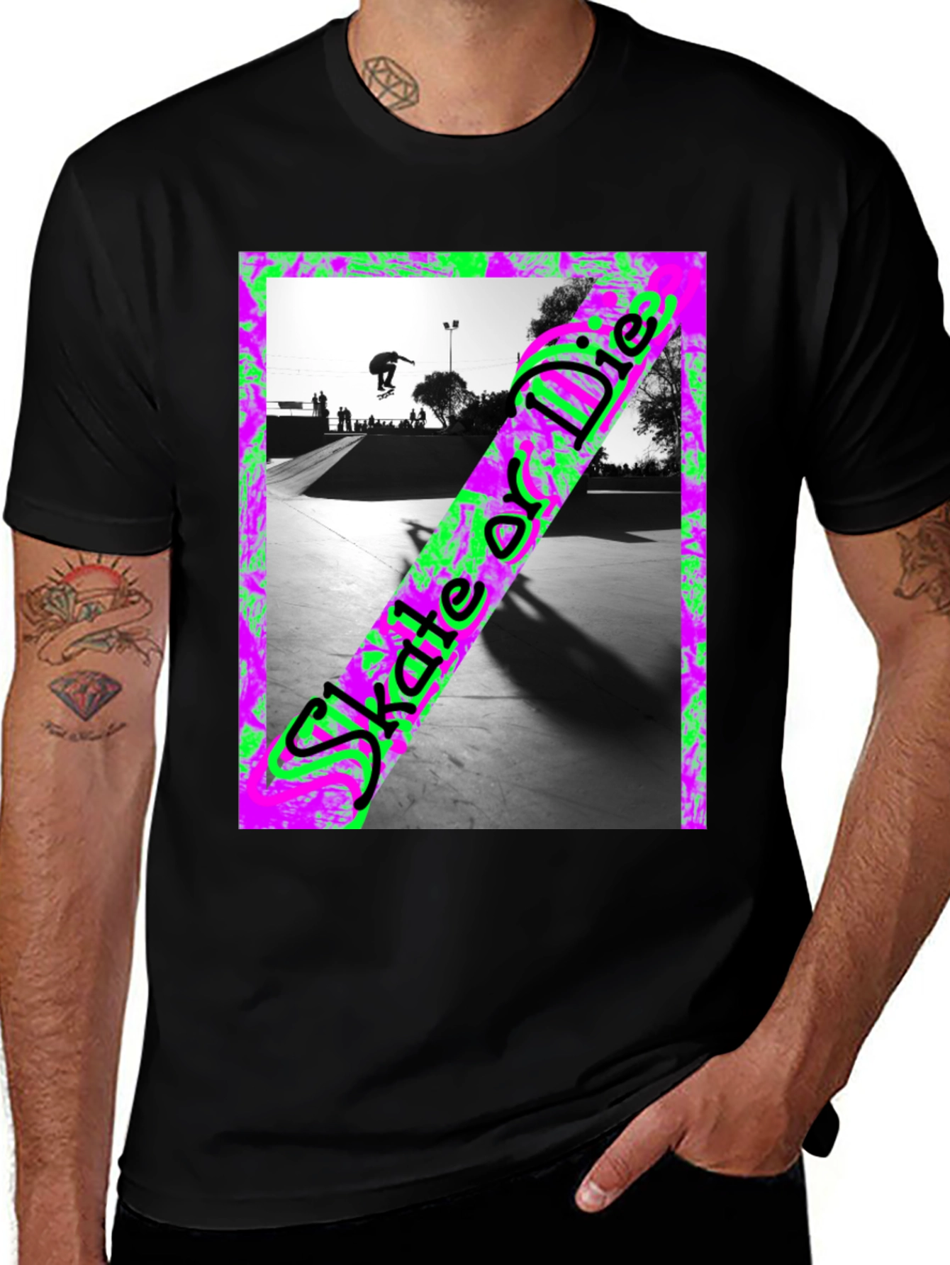 Skate or Die Graphic T-Shirt
