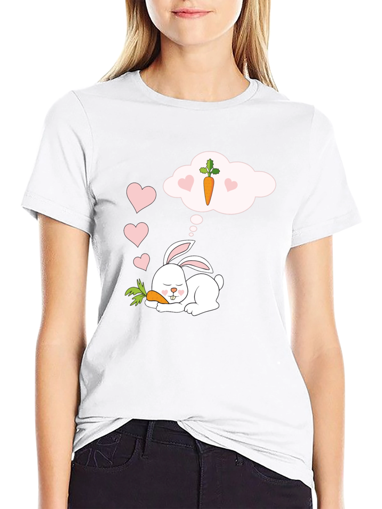 Cute Bunny Carrot Dream T-Shirt