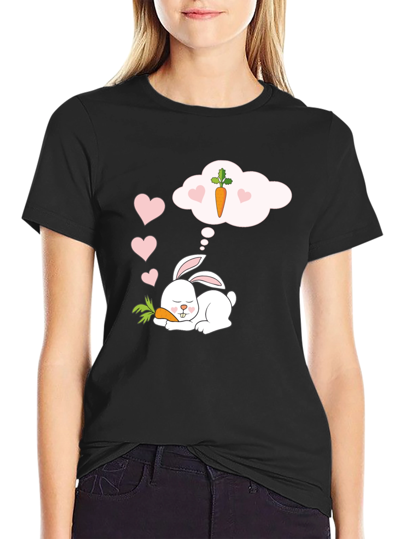 Cute Bunny Carrot Dream T-Shirt