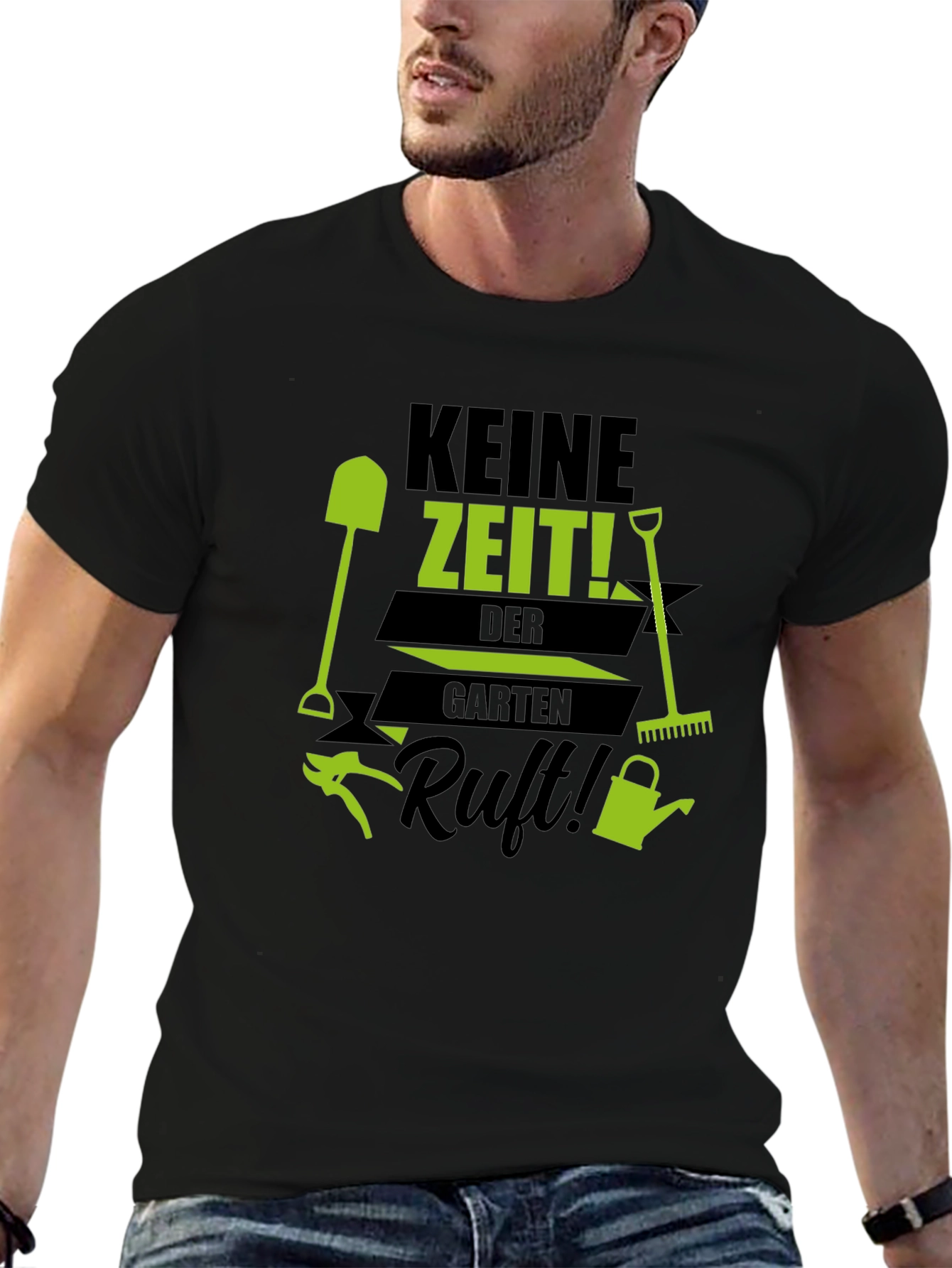 Gardening Enthusiast T-Shirt - Keine Zeit! Garten Ruft!