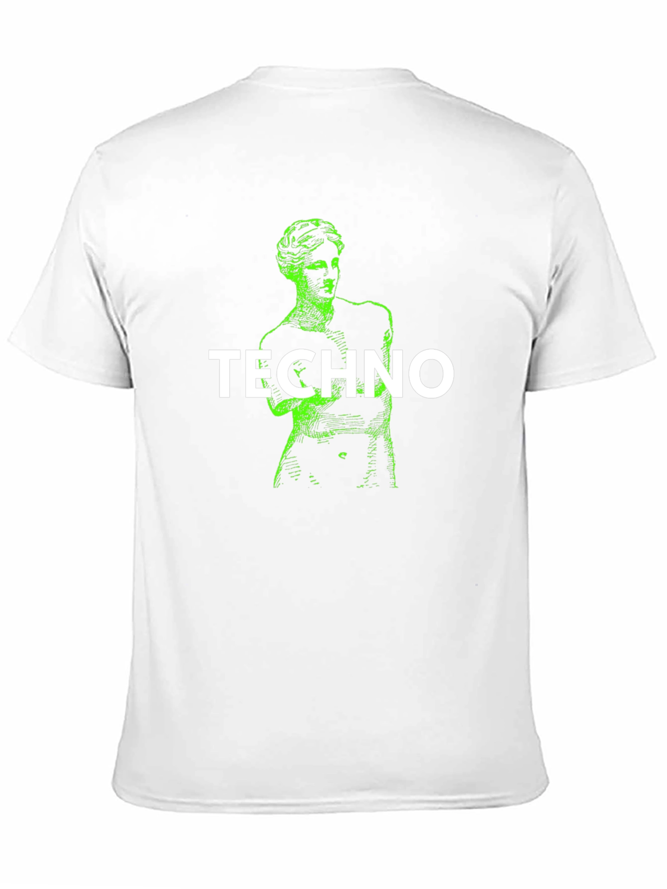 Techno Graphic Print T-Shirt