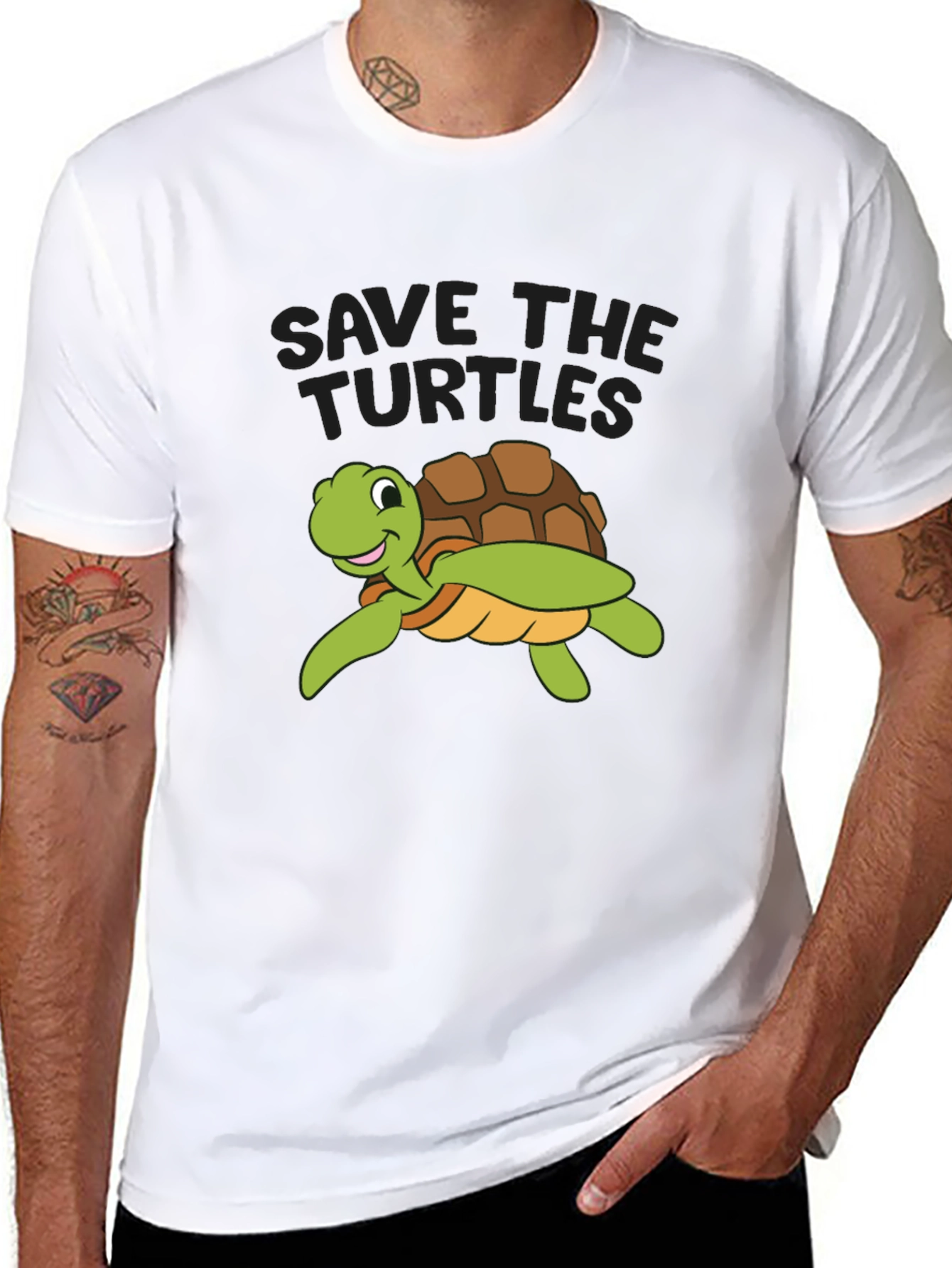 Save The Turtles Graphic Tee