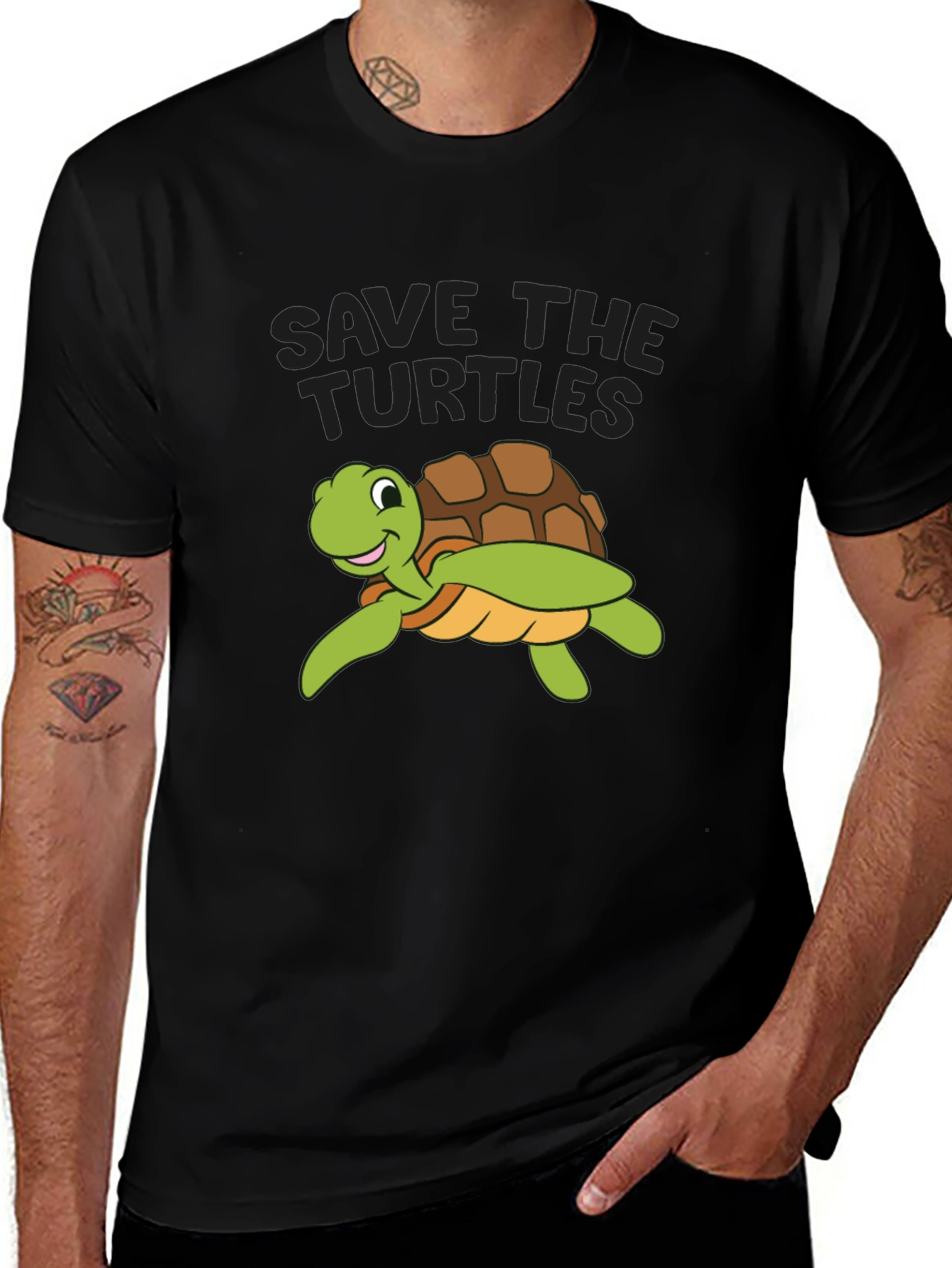 Save The Turtles Graphic Tee