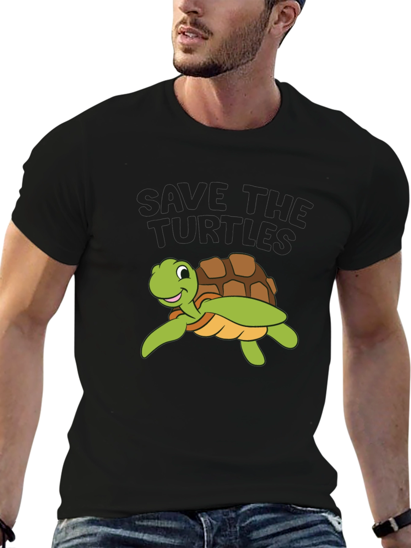 Save The Turtles Graphic Tee