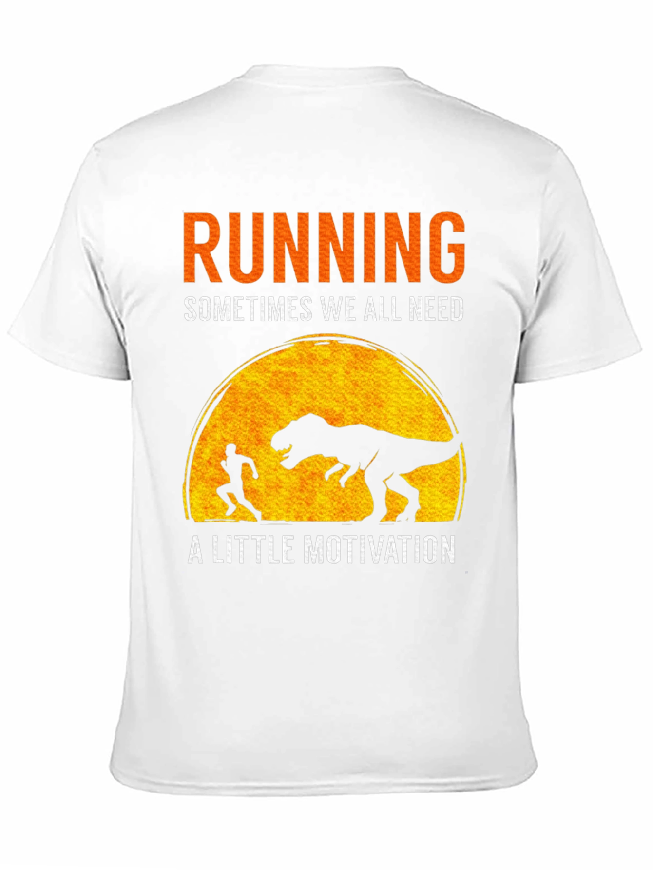 Running T-Shirt: Dinosaur Motivation