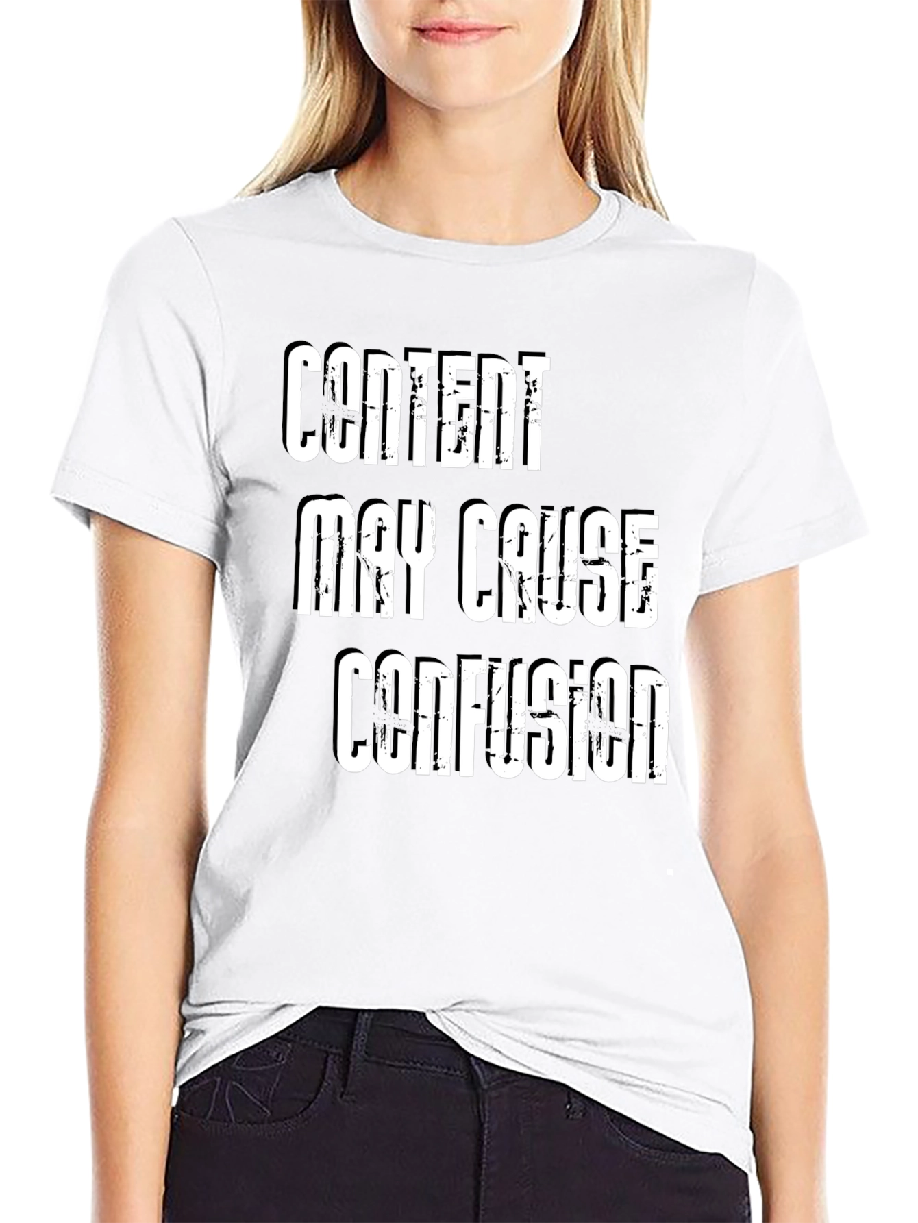 Content May Cause Confusion - Novelty T-Shirt