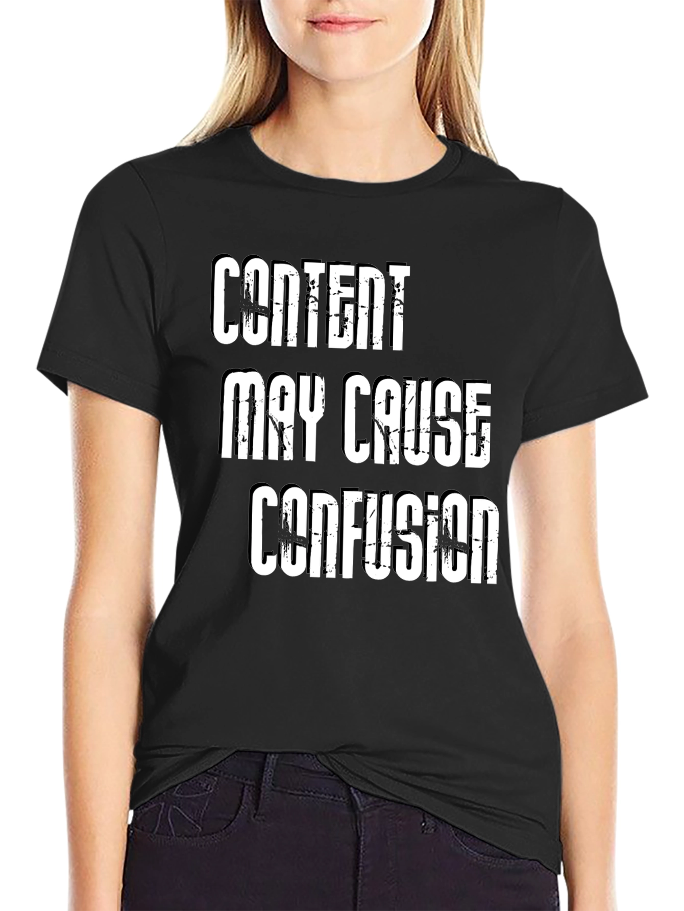 Content May Cause Confusion - Novelty T-Shirt