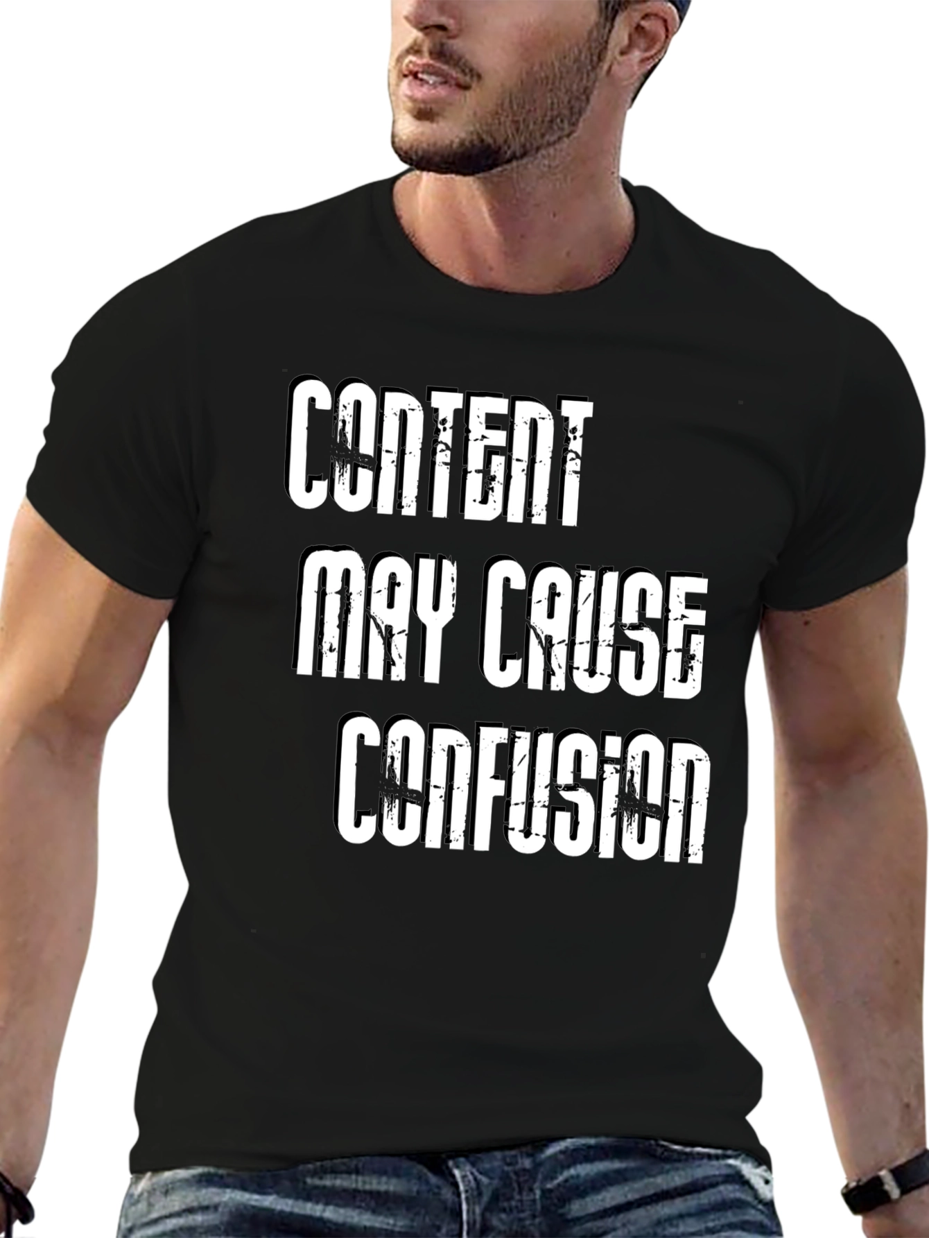 Content May Cause Confusion - Novelty T-Shirt