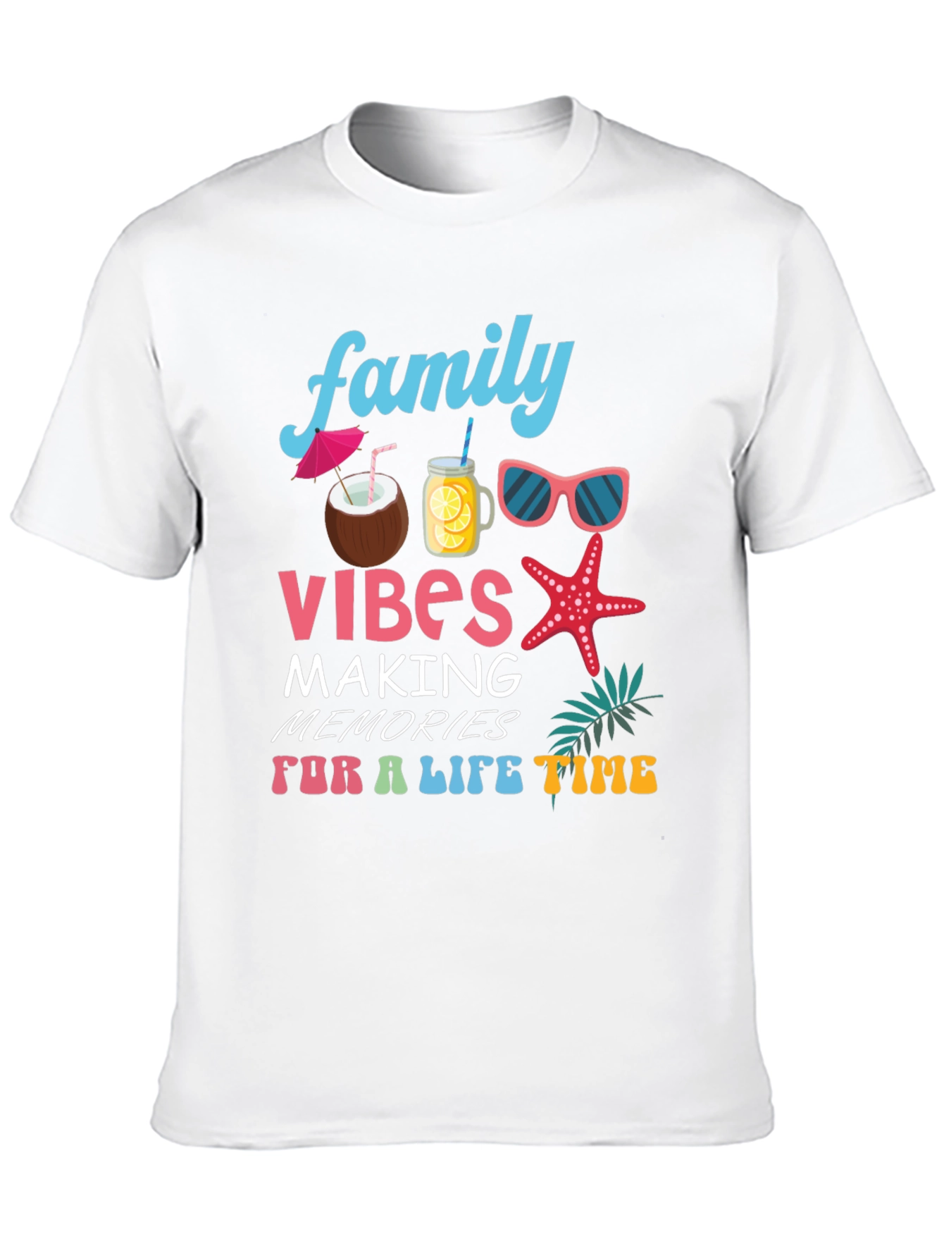 Family Vibes Summer T-Shirt