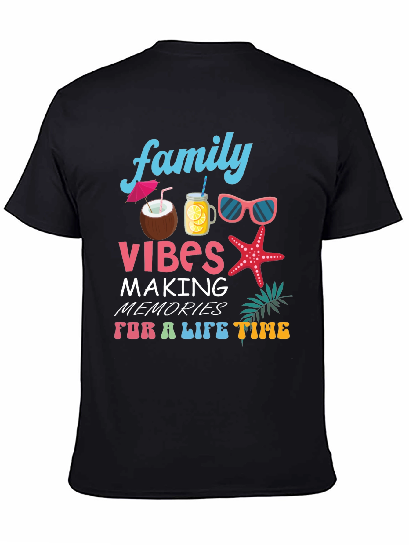 Family Vibes Summer T-Shirt