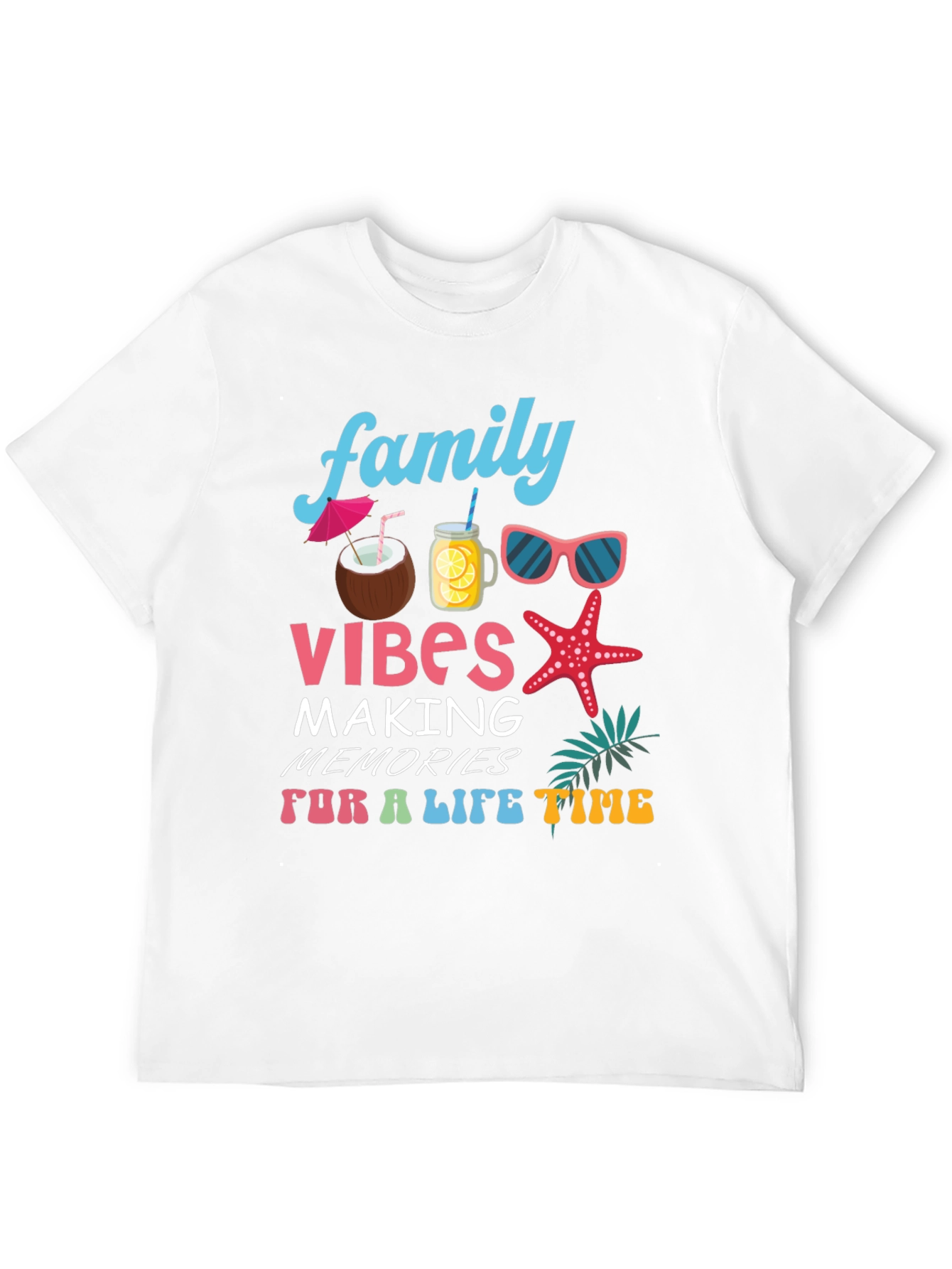 Family Vibes Summer T-Shirt