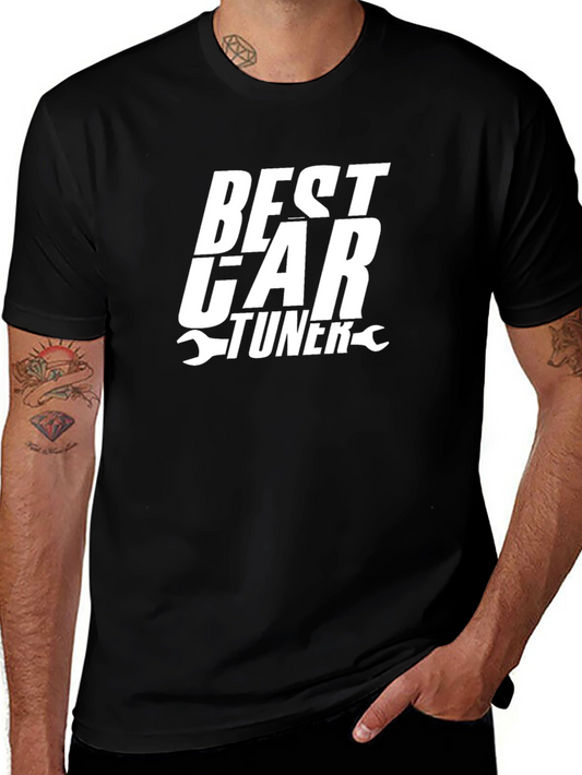 Best Car Tuner Graphic T-Shirt - Black