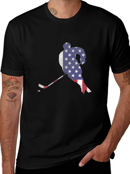 USA Hockey T-Shirt - Patriotic Design