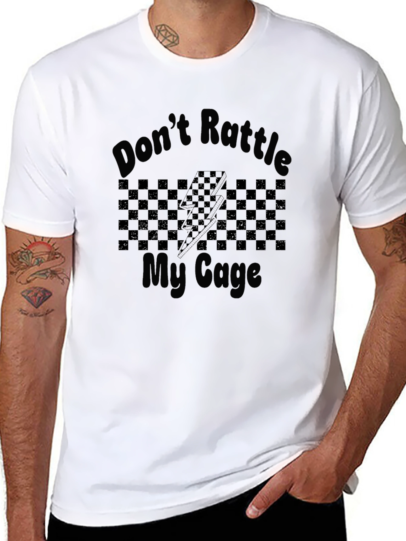 Dont Rattle My Cage Graphic Tee