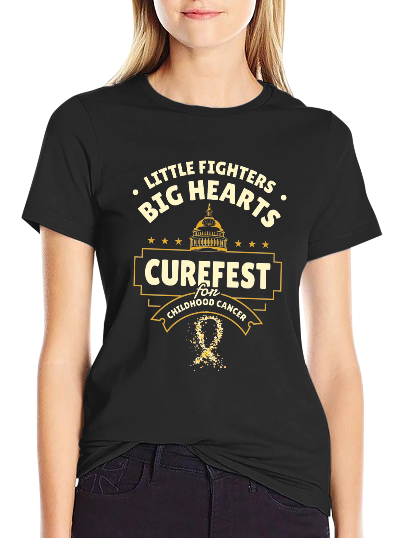 Curefest Childhood Cancer Awareness T-Shirt