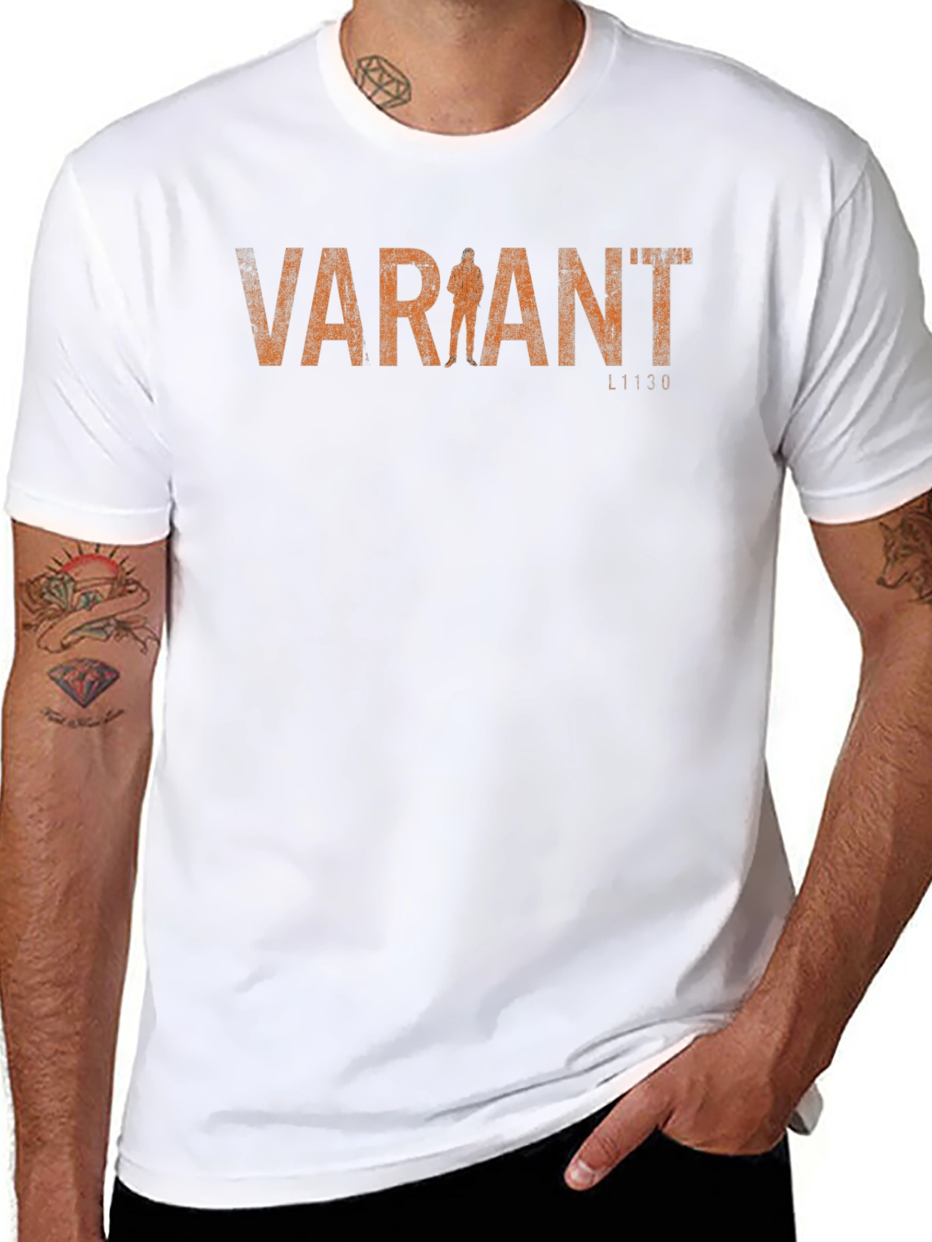 Variant T-Shirt - Distressed Graphic Tee