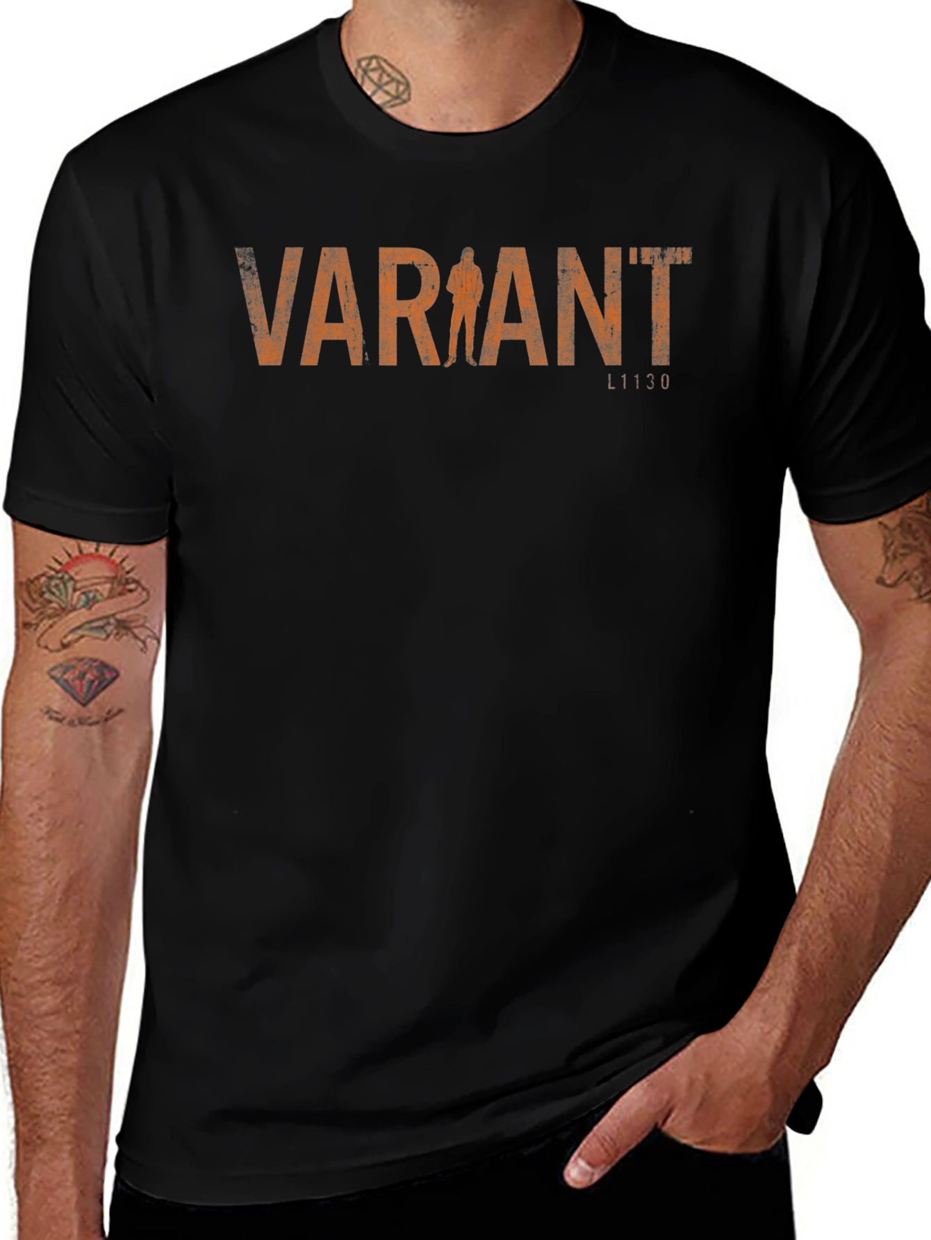 Variant T-Shirt - Distressed Graphic Tee