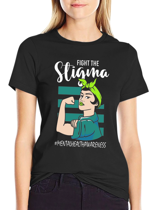 Fight the Stigma Mental Health Awareness T-Shirt