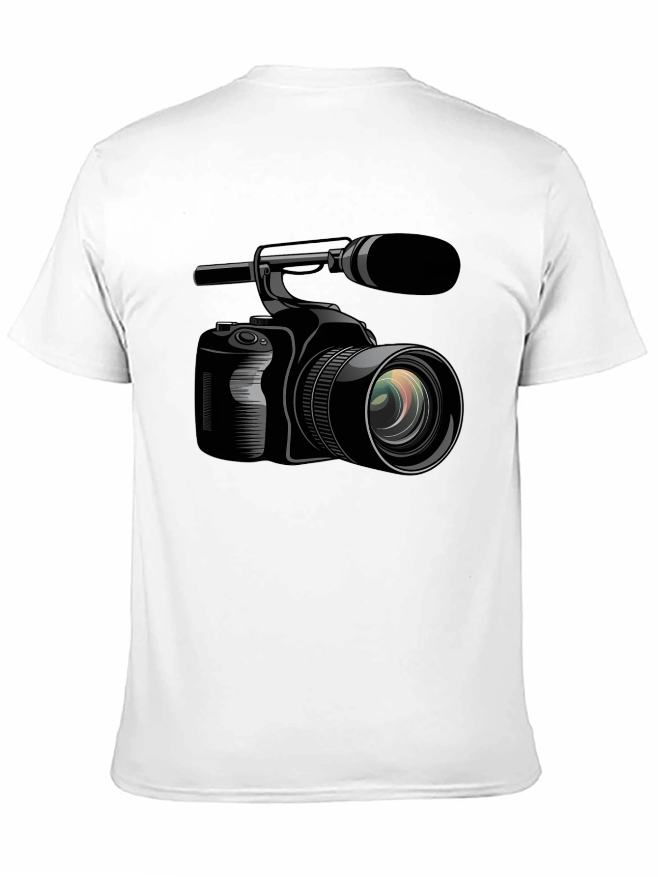 Camera Graphic Black T-Shirt