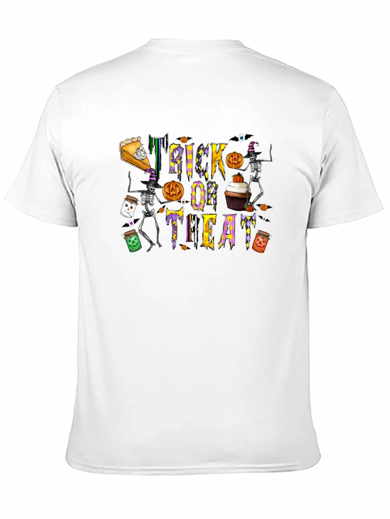 Halloween Trick or Treat Black T-Shirt